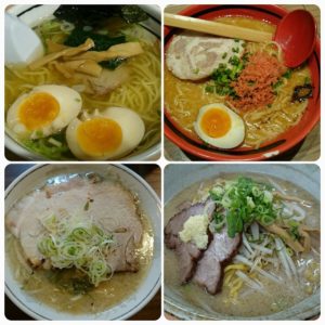 北海道で食したラーメンたち