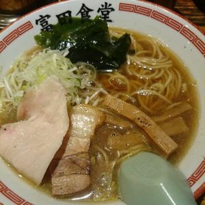 久しぶりの飲みからラーメン