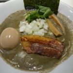 同期と一燈巡り。一軒目は煮干し中華そば一燈