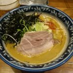 江戸川花火からのずっと気になっていた牡蠣ラーメン