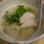 先日食べた鶏白湯