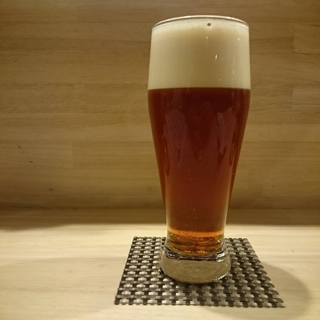 最後の夜は松戸でお気に入りの居酒屋で京都麦酒アルトブラウンエール