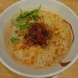 鶏白坦々麺