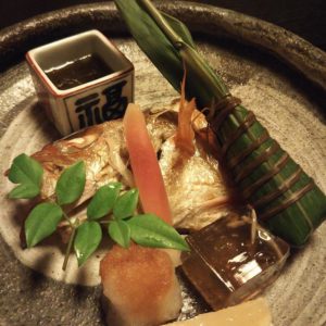 京都の隠れ家的なお店で創作京料理を