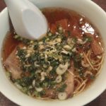 小倉の中国料理屋でラーメンと焼き飯と焼売のセット