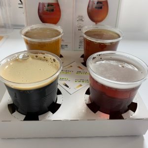 城山ブルワリー ビール4種飲み比べ(小倉)