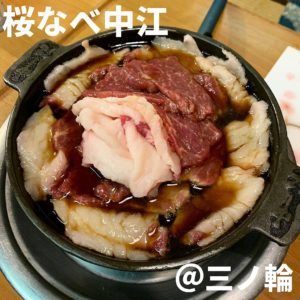 桜なべ中江(三ノ輪)